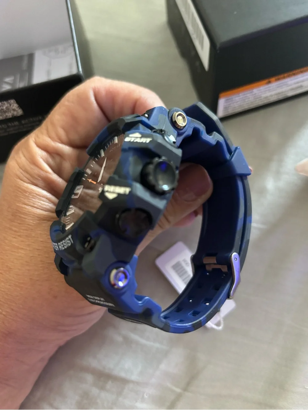 Invicta Men's Blue and Black Sport Watch